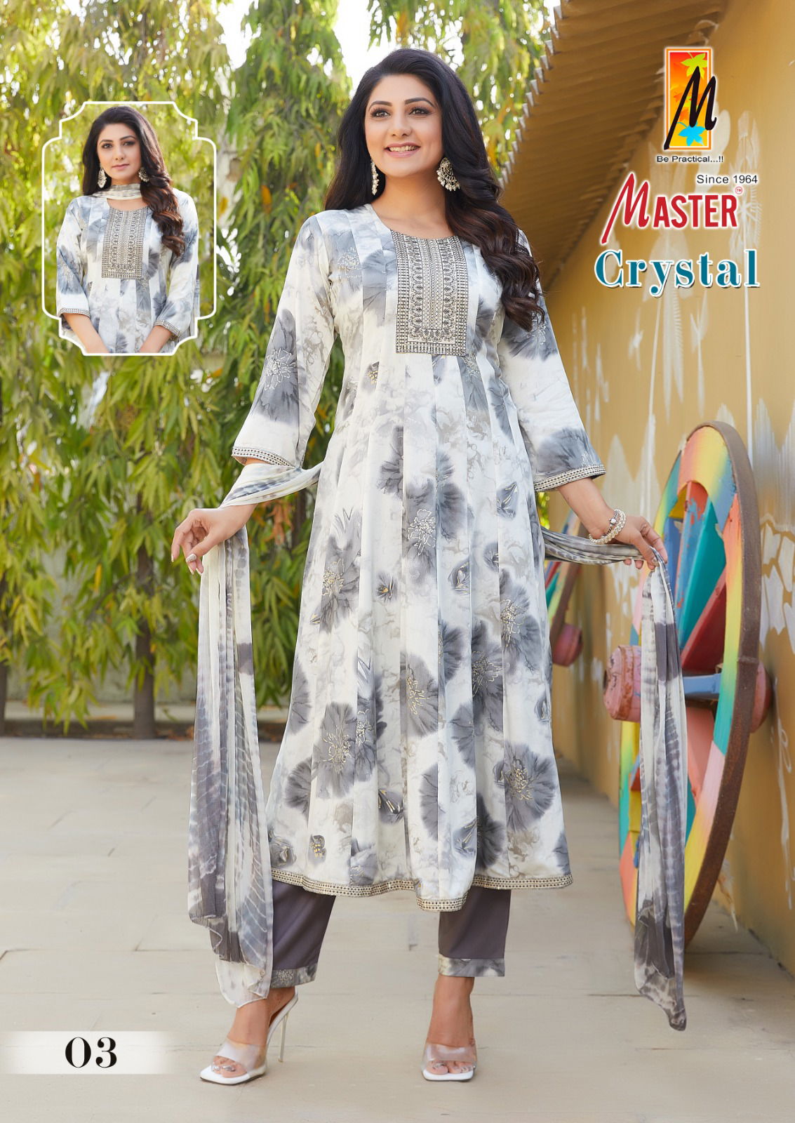 Crystal By Master Rayon Printed Kurti With Bottom Dupatta Wholesale Price In Surat